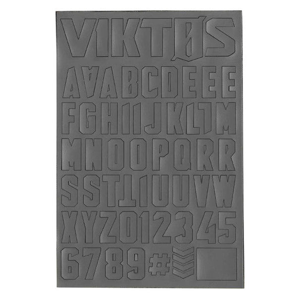 VIKTOS Moralphabet OSFA Hook and Loop Letters