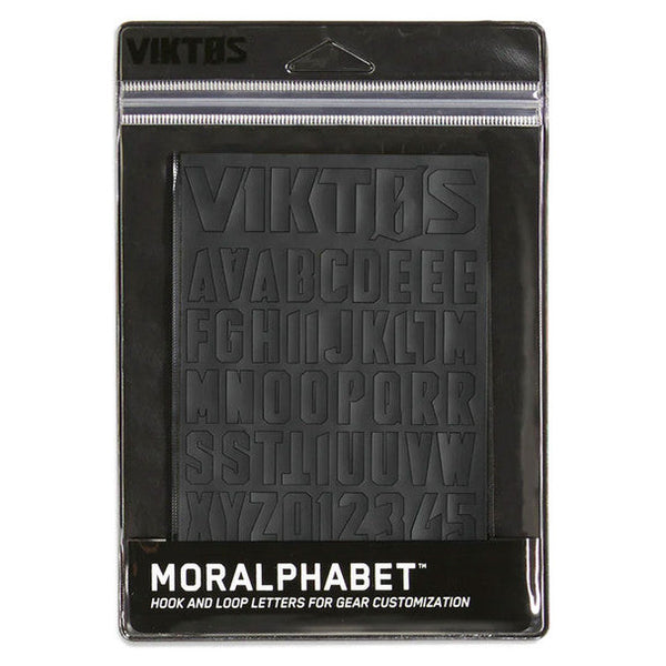 VIKTOS Moralphabet OSFA Hook and Loop Letters