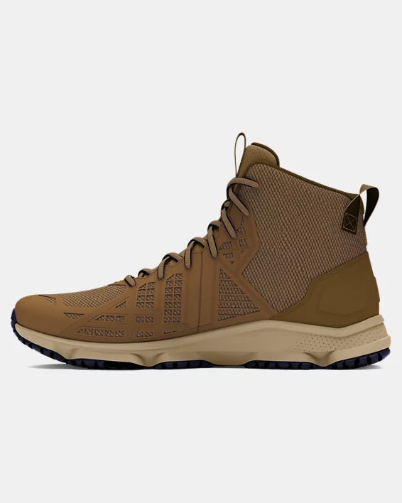 Under Armour Micro G Strikefast Mid Tactical Shoes - Brown