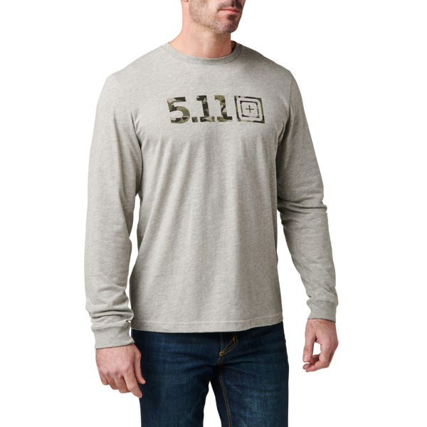 5.11 Tactical Camo Logo Fill Long Sleeve Tee