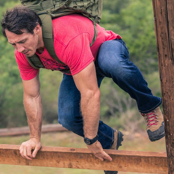 5.11 Tactical Defender Flex Straight Jeans Dark Wash Indigo-Men's Pants-5.11 Tactical-TacSource