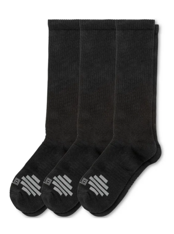 5.11 Tactical Duty Ready Plus OTC Socks - 3 Pack-Socks-5.11 Tactical-GearOut