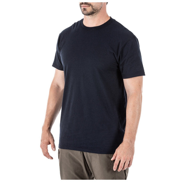 5.11 Tactical Men's Utili-T Crew Tees (Pack of 3) | Dark Navy