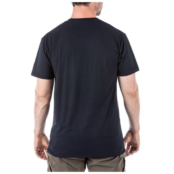 5.11 Tactical Men's Utili-T Crew Tees (Pack of 3) | Dark Navy