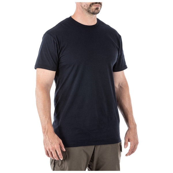 5.11 Tactical Men's Utili-T Crew Tees (Pack of 3) | Dark Navy