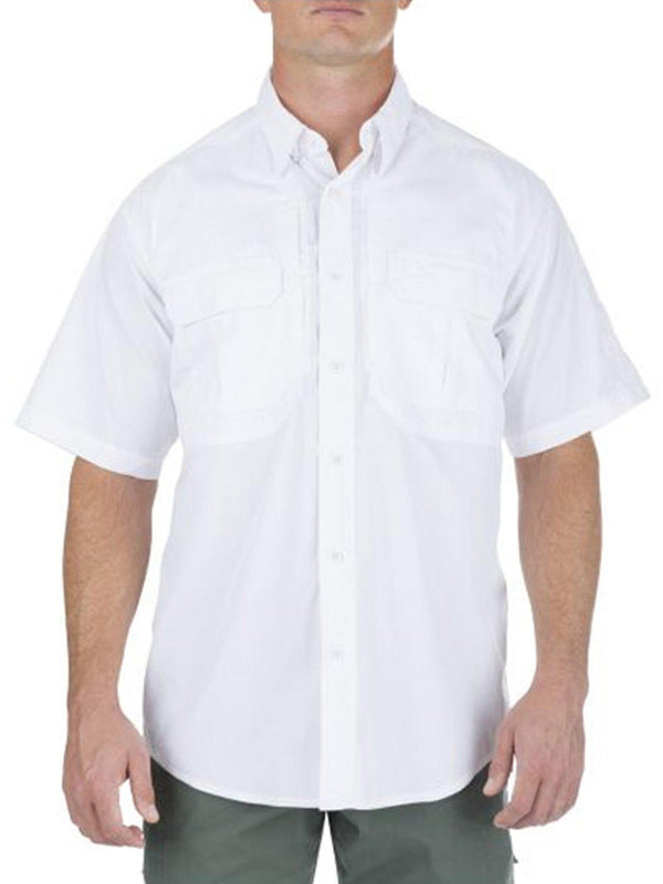 5.11 Tactical Taclite Pro SS Shirt-Short Sleeves-5.11 Tactical-Small-White-GearOut