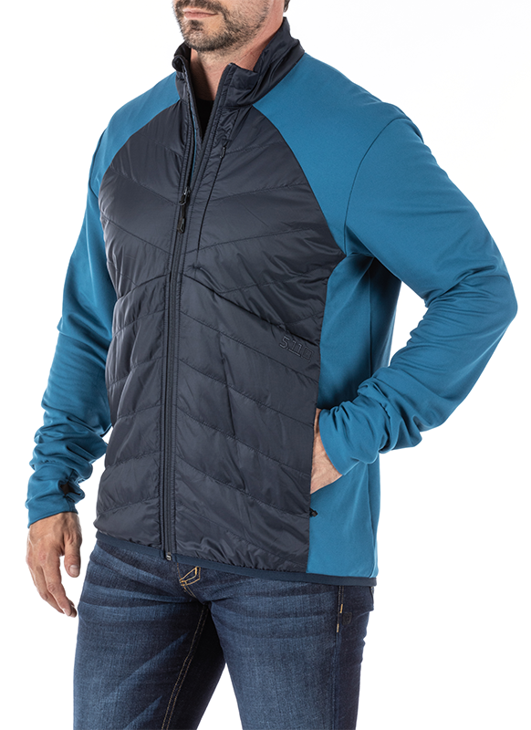 5.11 TACTICAL Men's Peninsula Hybrid Jacket - Peacoat