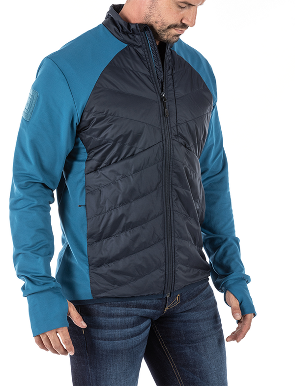 5.11 TACTICAL Men's Peninsula Hybrid Jacket - Peacoat
