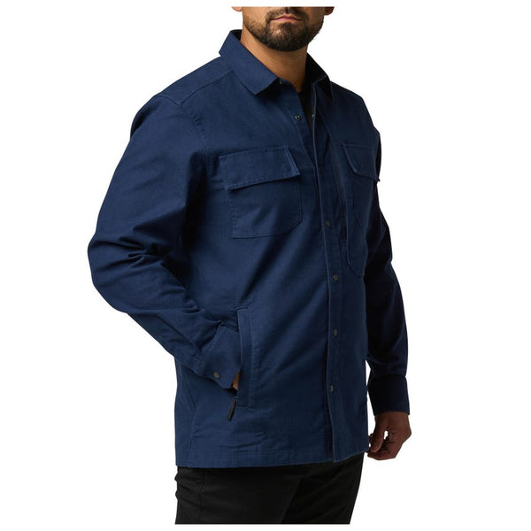 5.11 TACTICAL Randolph Shirt Jacket - Pacific Navy