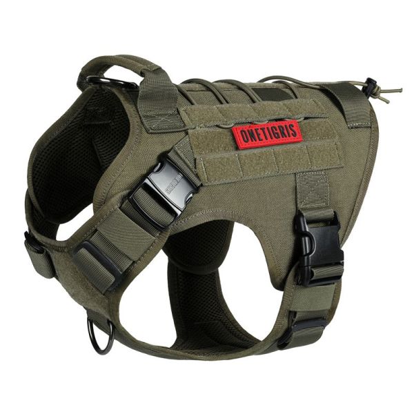 ONETIGRIS - Fire Watcher K9 Harness 2.0 | Metal Buckle