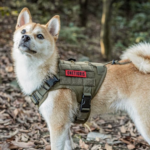 ONETIGRIS - Fire Watcher K9 Harness 2.0 | Metal Buckle
