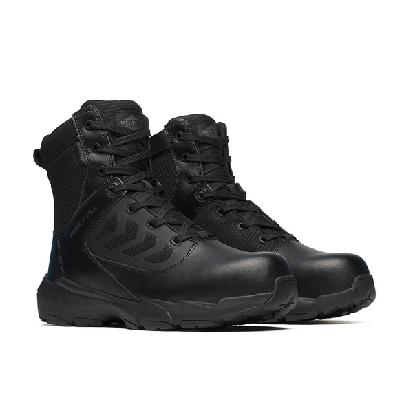 Merrell Tactical - Fullbench 8" Waterproof Zip CT Boot | Black