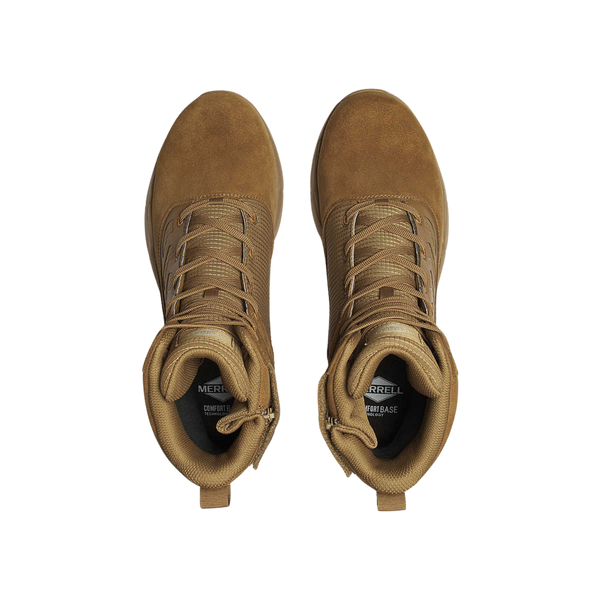 Merrell Tactical - Fullbench 8" Waterproof Zip CT Boot | Coyote