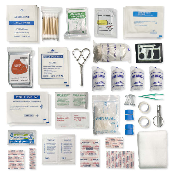 Comprehensive First Aid Kit - Hard Shell