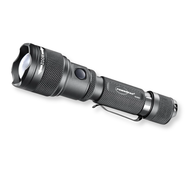 Powertac - FlexBeam GEN2 | 2000 Lumens Adjustable Beam Flashlight