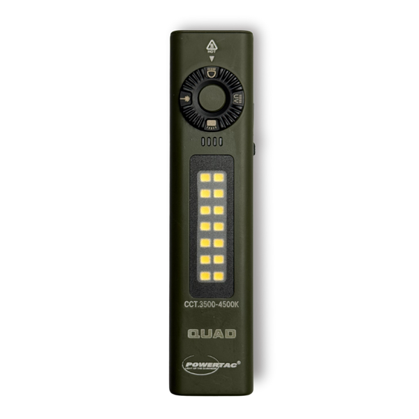 Powertac - QUAD | 4-in-1 2000 Lumen EDC Flashlight