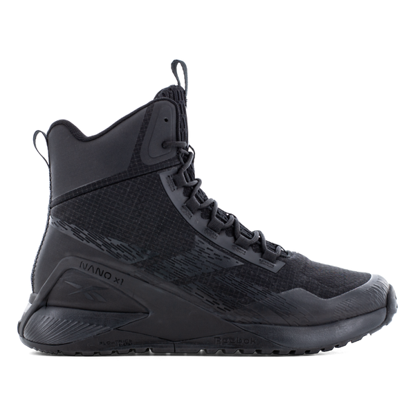 Reebok - Nano X1 Adventure 6" Tactical Boot with Side Zipper | Black
