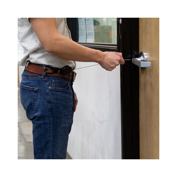 Key-Bak SECURIT Heavy Duty Retractable Key Holder with a Retractable Kevlar Cord