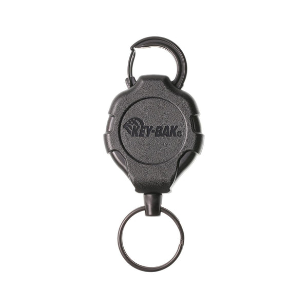 KeyBak RATCH-IT Retractable Carabiner Keychain with Ratcheting Lock