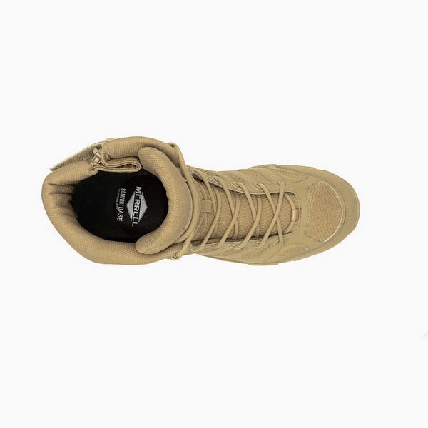 Merrell J004107 MOAB 3 TACTICAL 8" ZIP WATER PROOF - DARK COYOTE-Boots-Merrell Tactical-GearOut