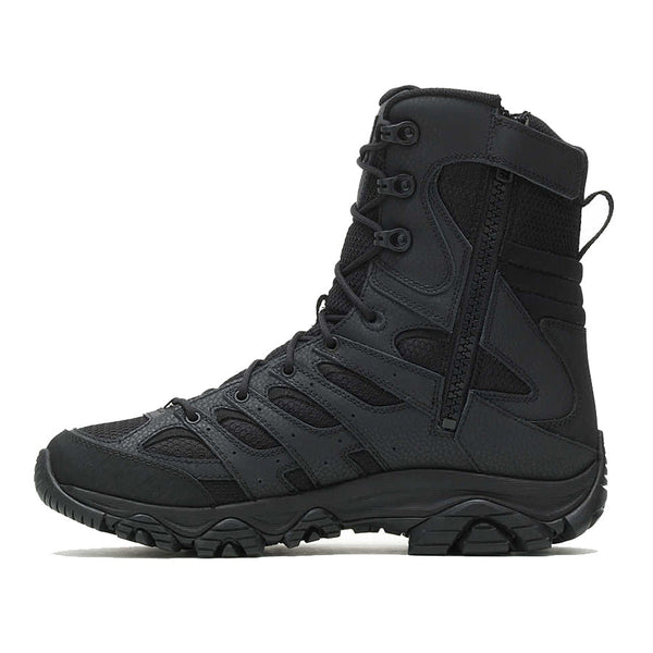 Merrell Tactical J003907 MOAB 3 Tactical Waterproof 8 Inches Side-Zip Boot Black-Boots-Merrell Tactical-GearOut
