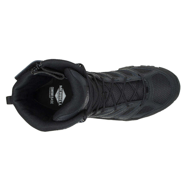 Merrell Tactical J003907 MOAB 3 Tactical Waterproof 8 Inches Side-Zip Boot Black-Boots-Merrell Tactical-GearOut