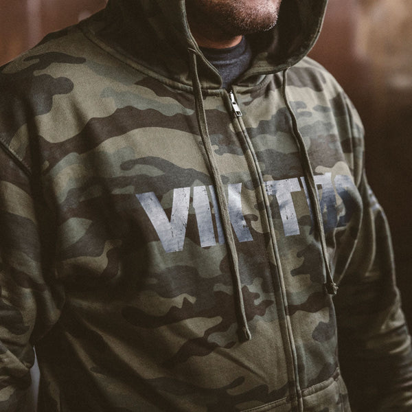 VIKTOS burnished hoodie Woodland Camo-Hoodies-VIKTOS-GearOut Australia