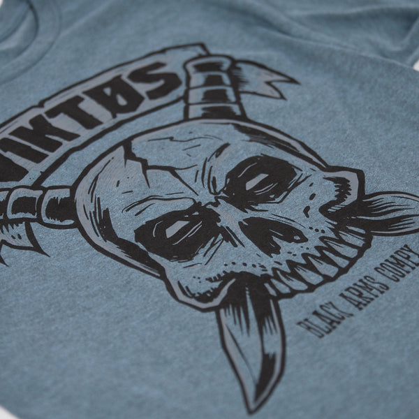VIKTOS Kbarred Tee Jade Black Heather-T-Shirt-VIKTOS-GearOut Australia