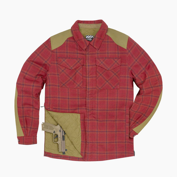 VIKTOS Blodjeger Flannel Jacket Red