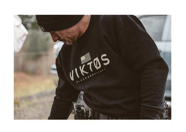 VIKTOS Archetype Crew Fleece Sweatshirt - Black