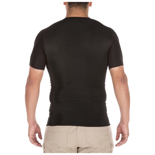 5.11 TACTICAL Tight Crew Short Sleeve Shirt - Black