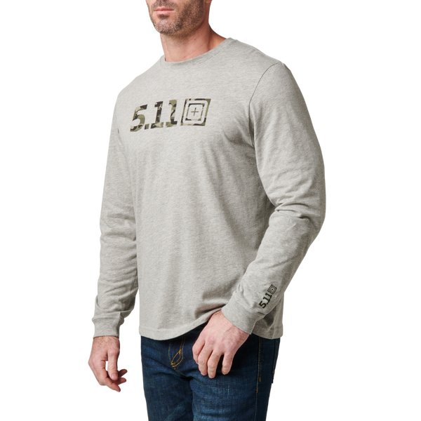 5.11 Tactical Camo Logo Fill Long Sleeve Tee