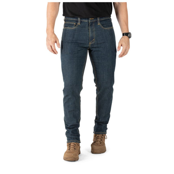 5.11 Tactical Defender Flex Slim Jeans - Tinted Wash Indigo