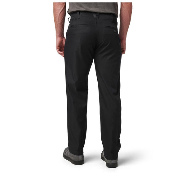 5.11 TACTICAL EDGE CHINO PANT 2.0 - Black-Pants-5.11 Tactical-TacSource