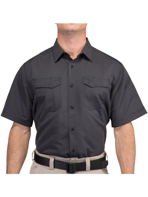 5.11 Tactical Fast-Tac SS Shirt-Short Sleeves-5.11 Tactical-Small-Charcoal-TacSource