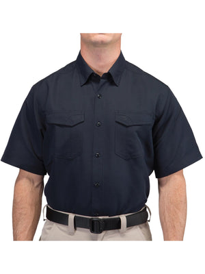 5.11 Tactical Fast-Tac SS Shirt-Short Sleeves-5.11 Tactical-Small-Dark Navy-TacSource