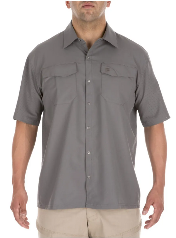 5.11 Tactical Freedom Flex Short Sleeve Shirt-Short Sleeves-5.11 Tactical-Storm-M-TacSource