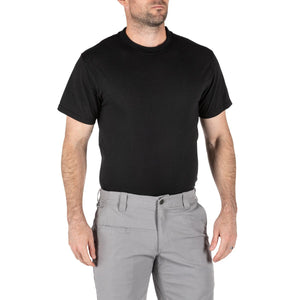 5.11 Tactical Mens Utili-T Crew Tees Pack of 3 Black-T-Shirt-5.11 Tactical-Small-TacSource