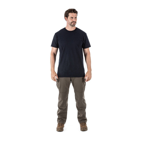 5.11 Tactical Mens Utili-T Crew Tees Pack of 3 Dark Navy-T-Shirt-5.11 Tactical-TacSource