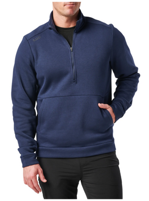 5.11 Tactical PT-R Arrive 1/4 Zip Fleece-Fleece-5.11 Tactical-Pacific Navy-2XL-TacSource