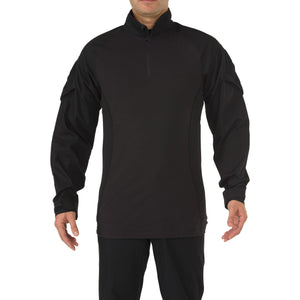 5.11 Tactical Rapid Assault Shirt Black-Long Sleeves-5.11 Tactical-Extra Small-TacSource