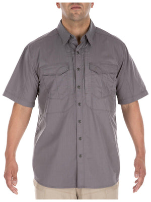 5.11 Tactical Stryke SS Shirt-Short Sleeves-5.11 Tactical-Small-Storm Grey-TacSource