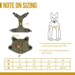 Onetigris Fire Watcher K9 Harness 2.0 Metal Buckle