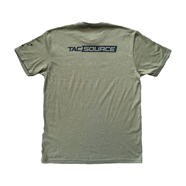 TacSource Crew Neck Spartan Tee