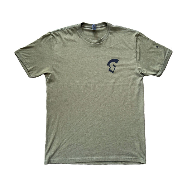 TacSource Crew Neck Spartan Tee