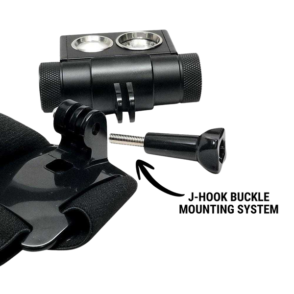 Powertac - Explorer HL-10 | 2550 Lumen White/Red/IR Headlamp