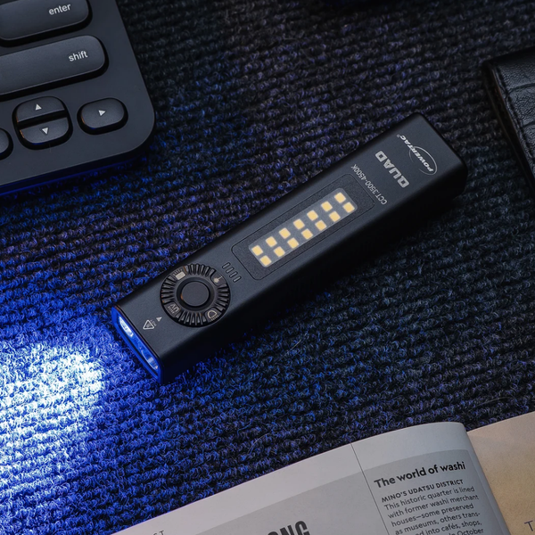 Powertac - QUAD | 4-in-1 2000 Lumen EDC Flashlight