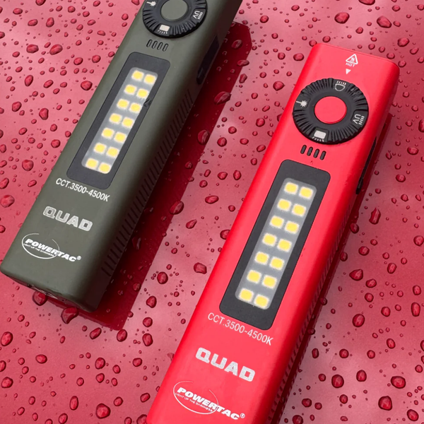 Powertac - QUAD | 4-in-1 2000 Lumen EDC Flashlight