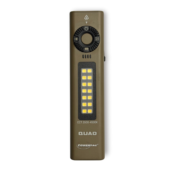 Powertac - QUAD | 4-in-1 2000 Lumen EDC Flashlight