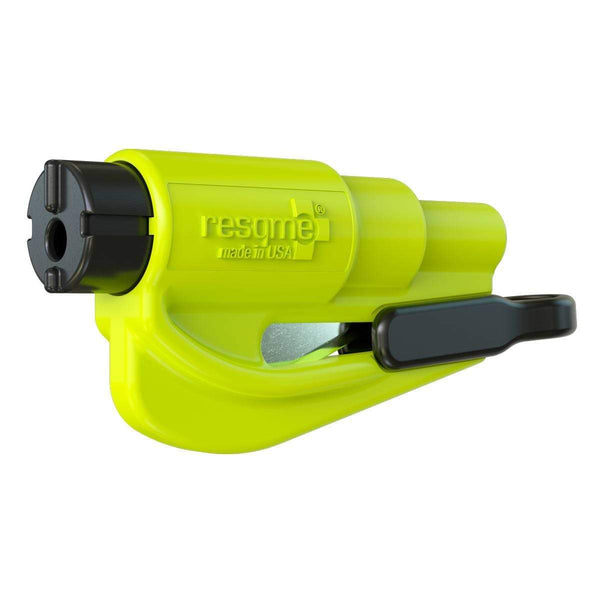 ResQme Rescue and Escape Tool with Glass Breaker and Seat Belt Cutter